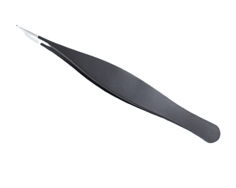 Precision Stainless Steel Eyebrow & Eyelash Tweezers