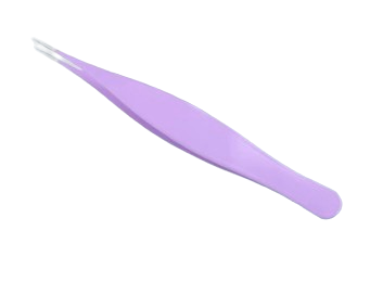 Precision Stainless Steel Eyebrow & Eyelash Tweezers
