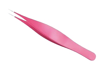 Precision Stainless Steel Eyebrow & Eyelash Tweezers