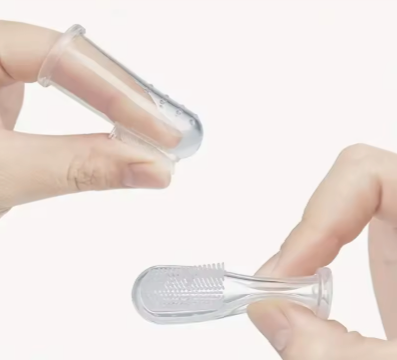 Soft Silicone Finger Toothbrush for Dogs, 2 Count