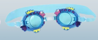 Kids Cartoon Swimming Goggles – Assorted Fun Animal & Character Designs
