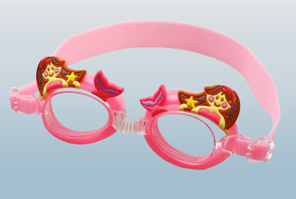 Kids Cartoon Swimming Goggles – Assorted Fun Animal & Character Designs