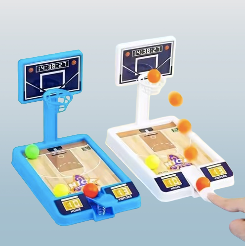 2-Pack Basketball Game Toys, Tabletop Basketball Shooting Game for Kids and Adults
