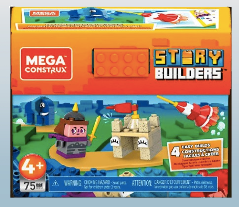 Mega Construx Story Builders 70–75 Piece Building Kits