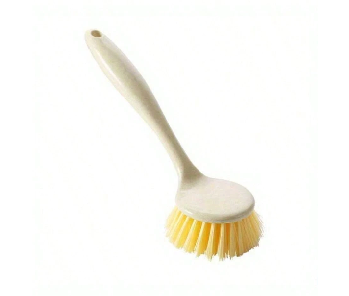 Eco-Friendly Wheat Straw Kitchen Brush – Durable Bristle Scrubber for Dishes, Pots & Pans
