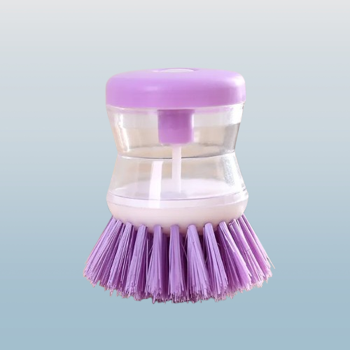 Multifunctional Liquid Dispensing Cleaning Brush