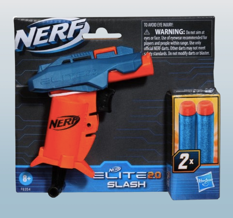Nerf Elite 2.0 Slash Blaster with 2 Official Nerf Darts