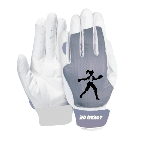 No Mercy Women Softball Batting Glove