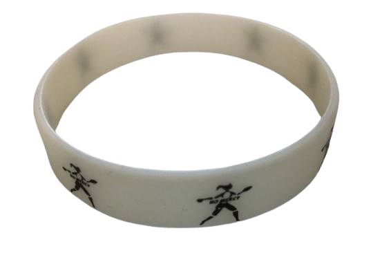 No Mercy Sports Silicone Wristband – 9-Pack Glow-in-the-Dark Softball Bracelets