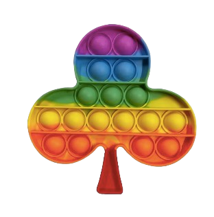 Silicone Push Pop Bubble Sensory Fidget Toy – Small 4.9"