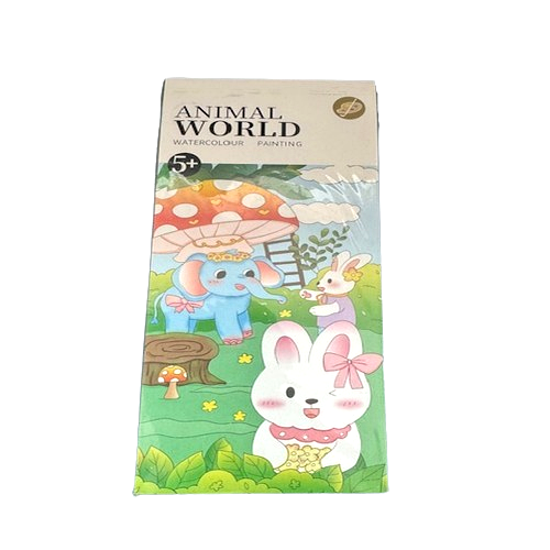 Pocket Watercolor Painting Book for Kids