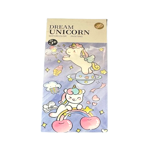 Pocket Watercolor Painting Book for Kids
