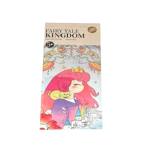 Pocket Watercolor Painting Book for Kids