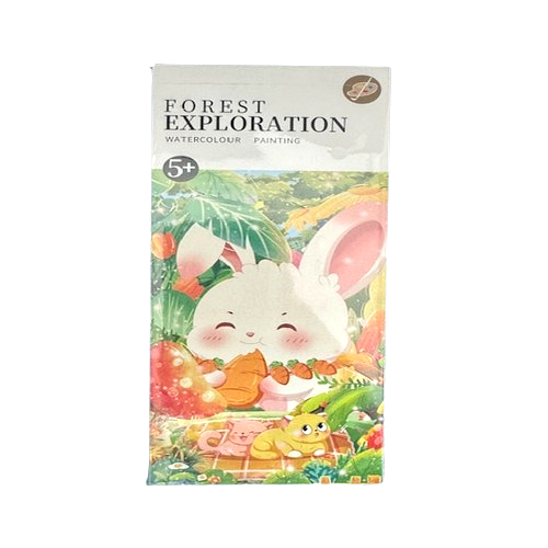 Pocket Watercolor Painting Book for Kids