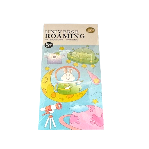 Pocket Watercolor Painting Book for Kids