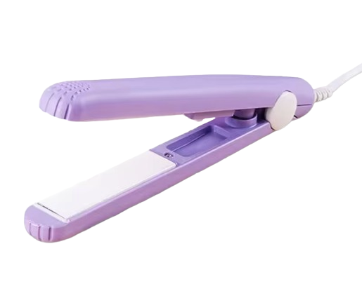 Mini Ceramic Hair Straightener – Travel-Size Flat Iron for Quick Styling