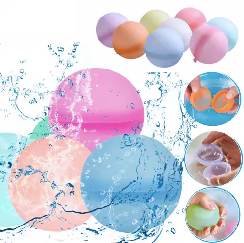 Reusable Silicone Water Splash Balls – Quick Fill Water Play Balls