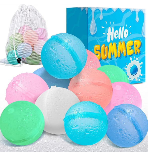 Reusable Silicone Water Splash Balls – Quick Fill Water Play Balls
