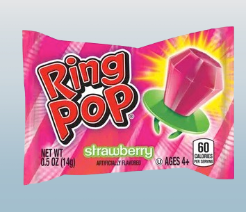 3-Pack Ring Pop Lollipop Candy