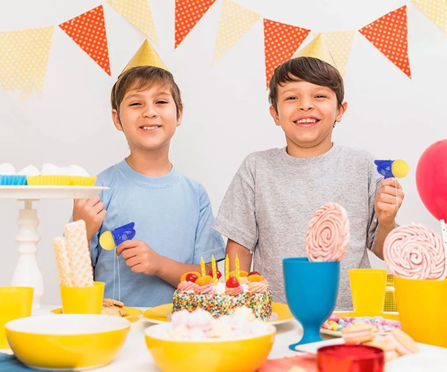 3" Mini Space Ball Blaster – 2-Pack | Kids Toys