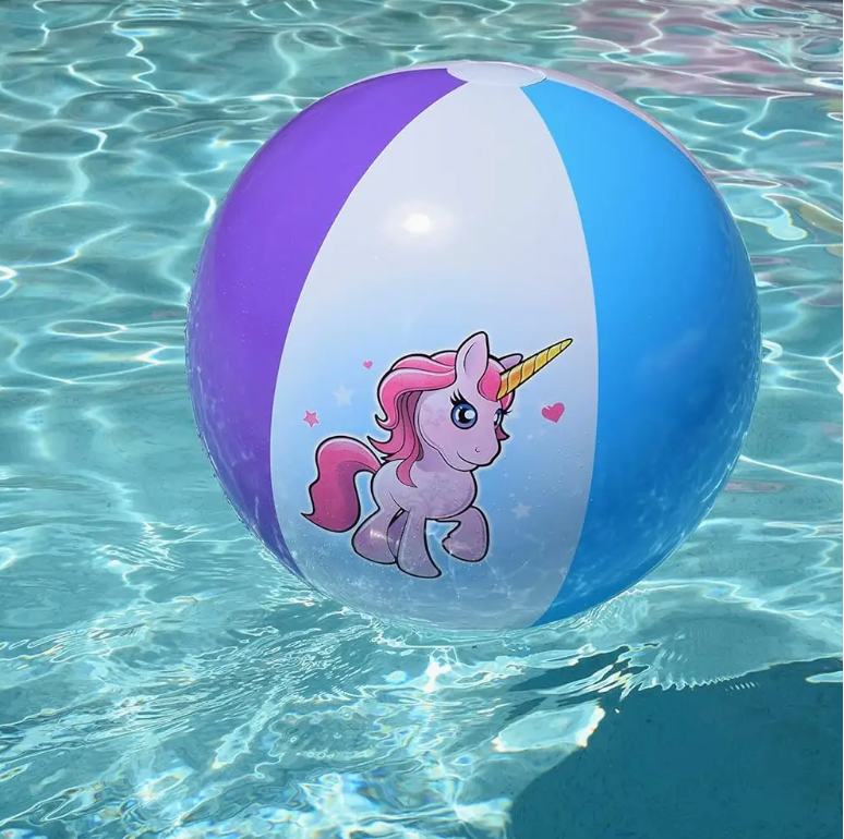 Coconut Float Jumbo Unicorn 27" Inflatable Beach Ball