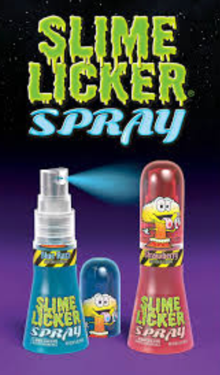 Toxic Waste Slime Licker Spray Sour Liquid Candy, 2-Pack, Assorted Flavors