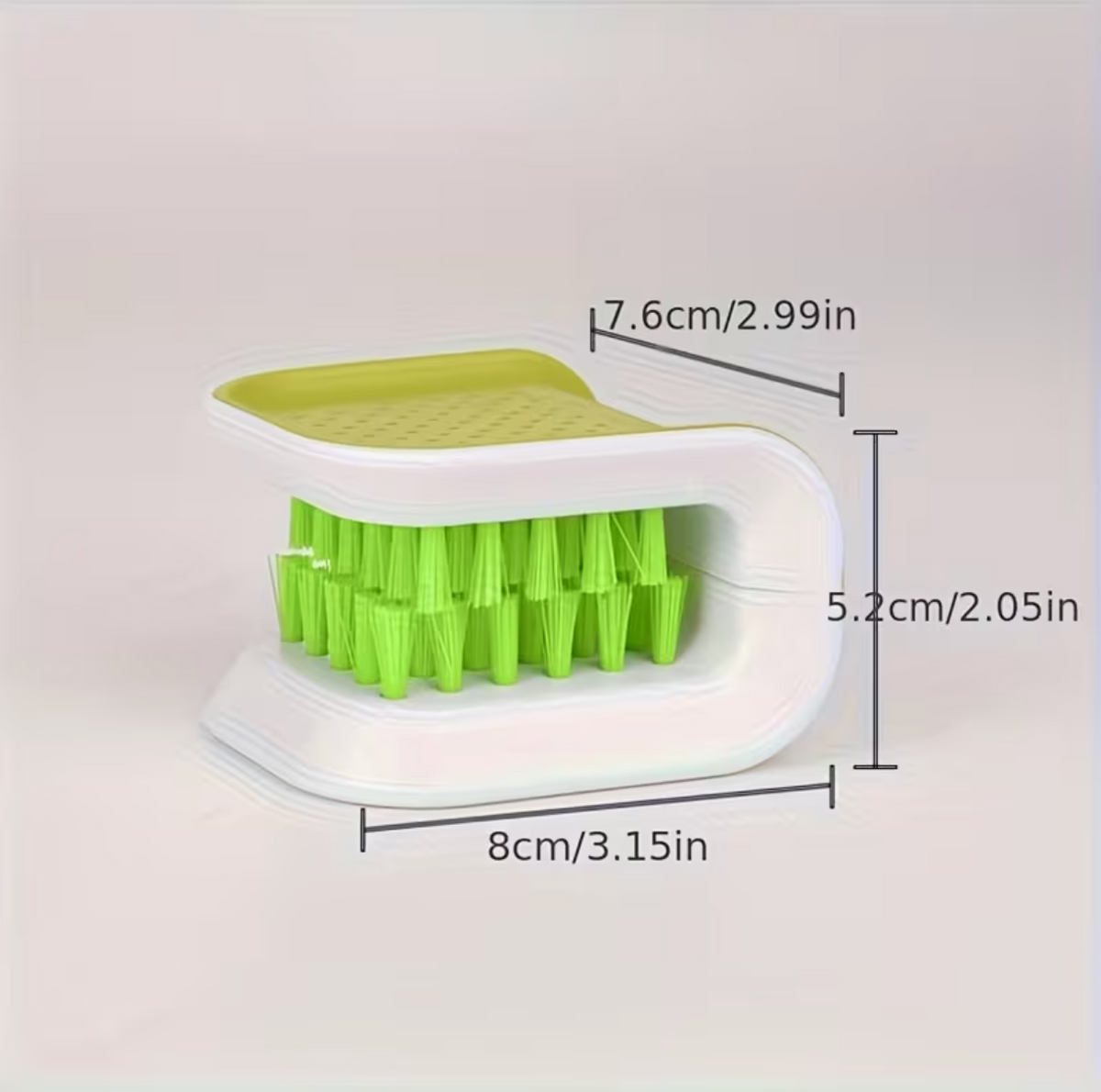 2-Pack Double-Sided U-Shaped Kitchen Utensil Cleaning Brushes