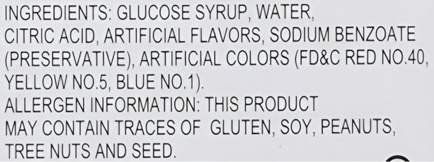 3-Pack Kidsmania Sour Ooze Candy Tubes – Assorted Flavors