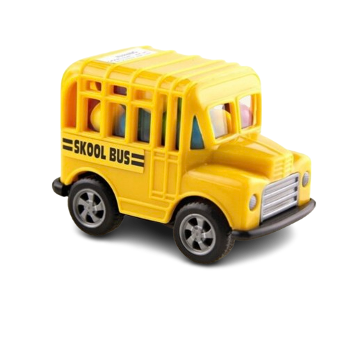 2-Pack Kidsmania Skool Bus Candy Toy 0.53 oz
