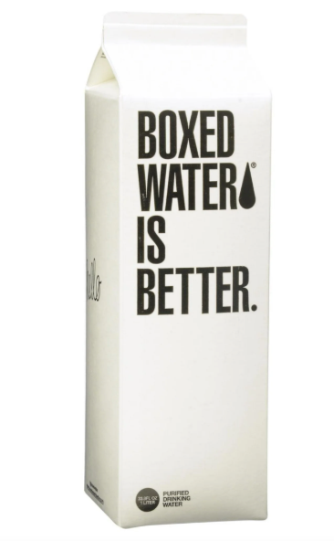 2-Pack Boxed Water Is Better – 16.9 fl oz Purified Drinking Water Carton