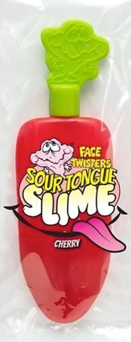 2-Pack Face Twisters Sour Tongue Slime Candy