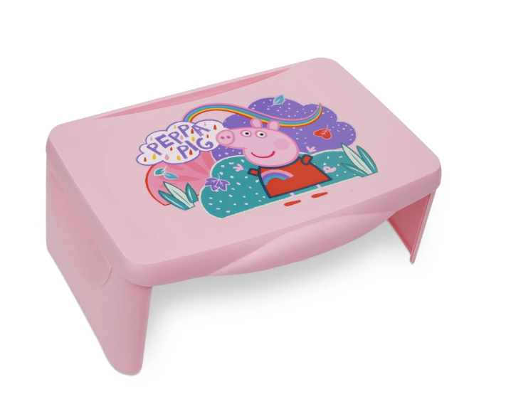 Peppa Pig Portable Kids Lap Desk with Storage Compartment