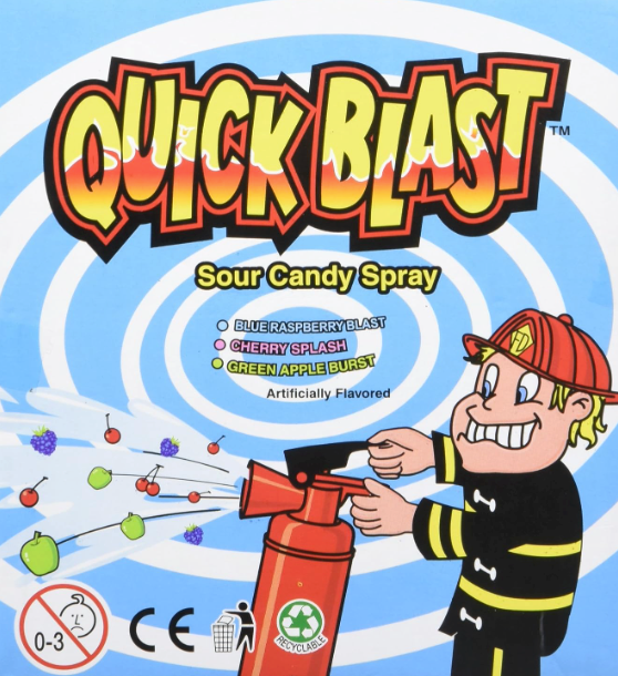Kidsmania Quick Blast Sour Candy Spray