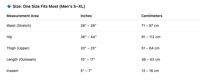 Men’s Contrast Trim Swim Shorts