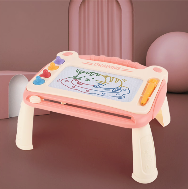 Children's Magnetic Drawing Board with Detachable Legs