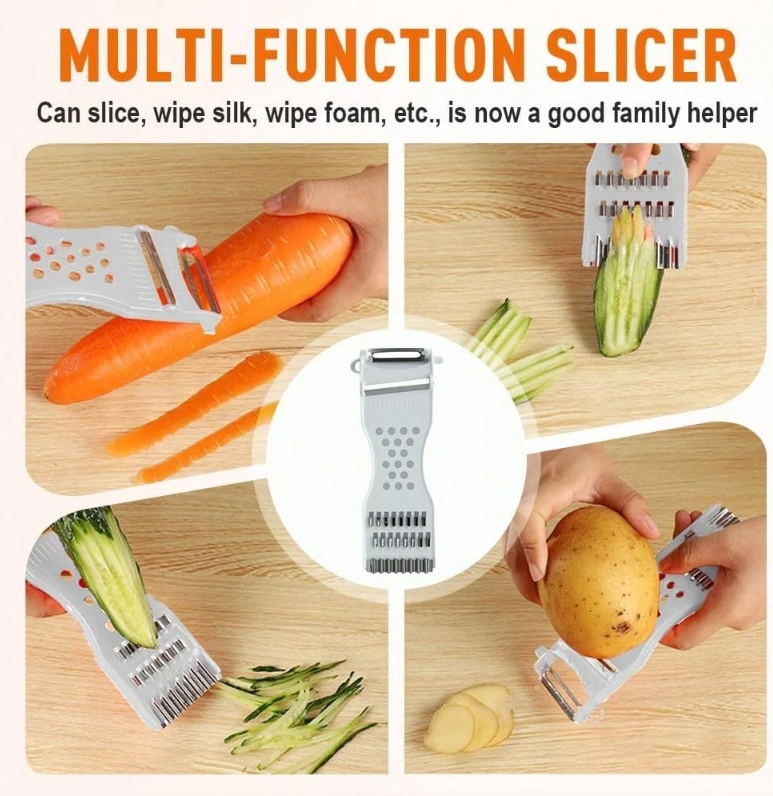 5-in-1 Multifunction Vegetable Peeler & Grater Tool