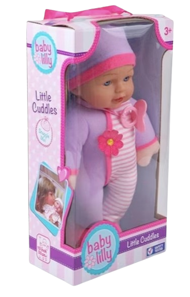 Baby Lilly “Little Cuddles” Doll – Soft & Snuggly Companion for Ages 3+