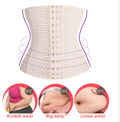 Breathable Waist Trainer Corset Belt – Slimming Workout Body Shaper