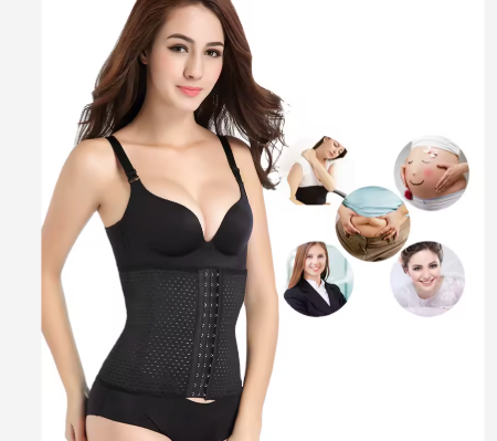 Breathable Waist Trainer Corset Belt – Slimming Workout Body Shaper