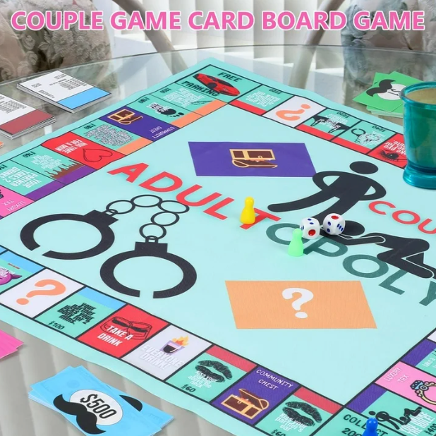Couples Adult-Opoly Board Game