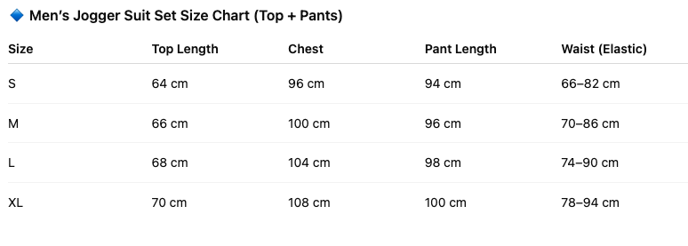 Safe Haven & CO Men’s Polka Dot Hoodie & Jogger Set