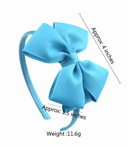 Girls' Ribbon Bow Headbands