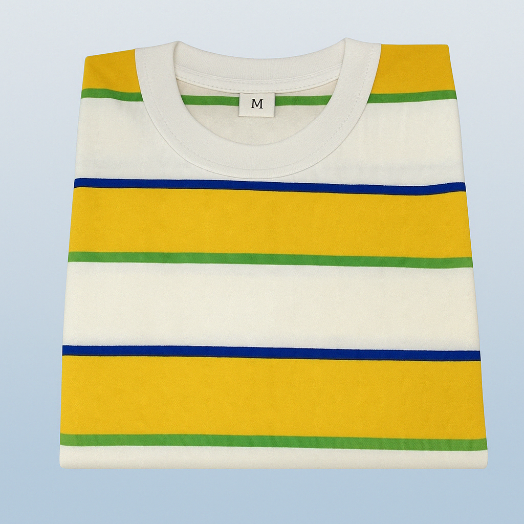 Children’s Striped Cotton T-Shirt, Multiple Colors, SIZE 2T-5T