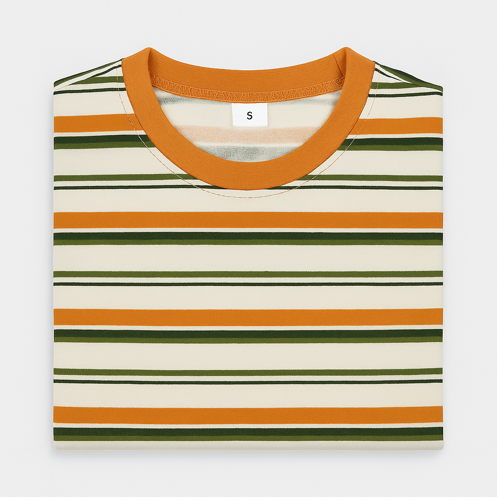Children’s Cotton Stripe T-Shirt, Multiple Colors, SIZE 2T-5T