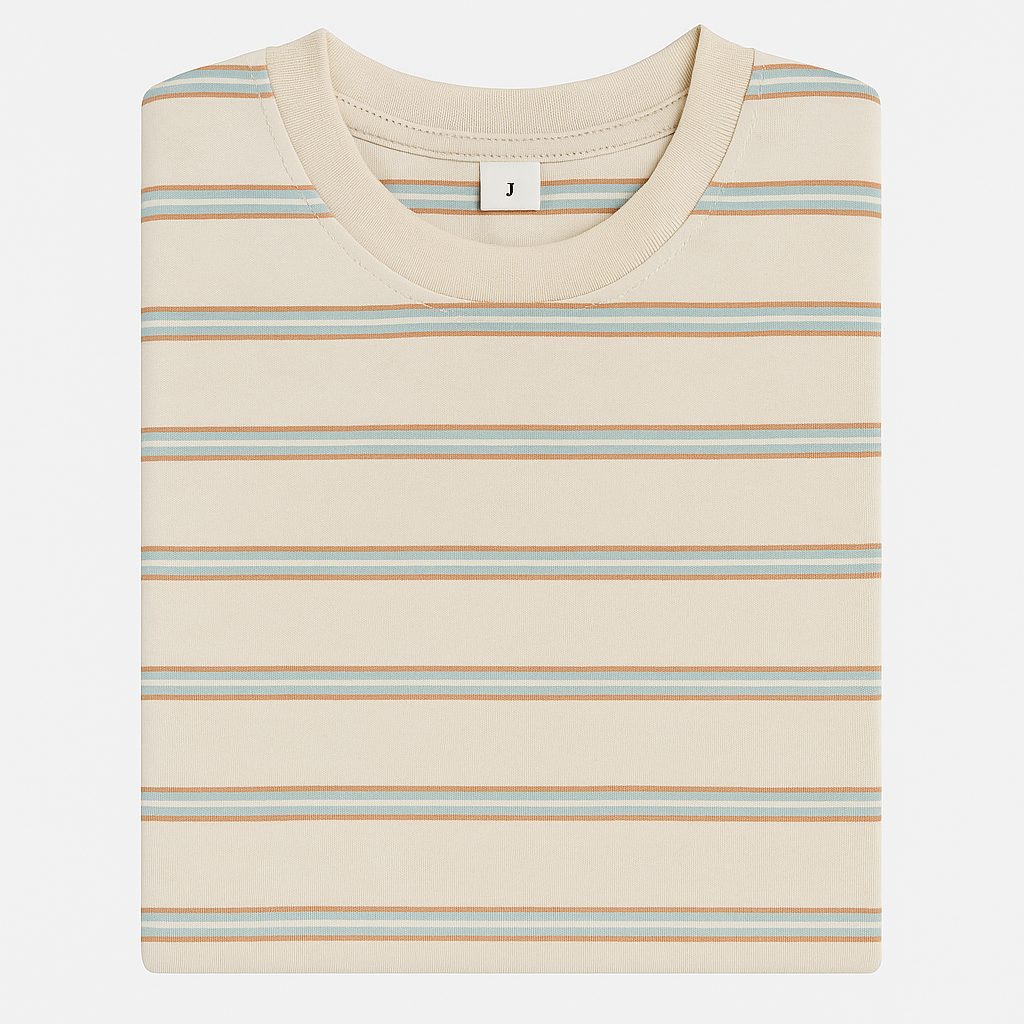 Children’s Cotton Stripe T-Shirt, Multiple Colors, SIZE 2T-5T