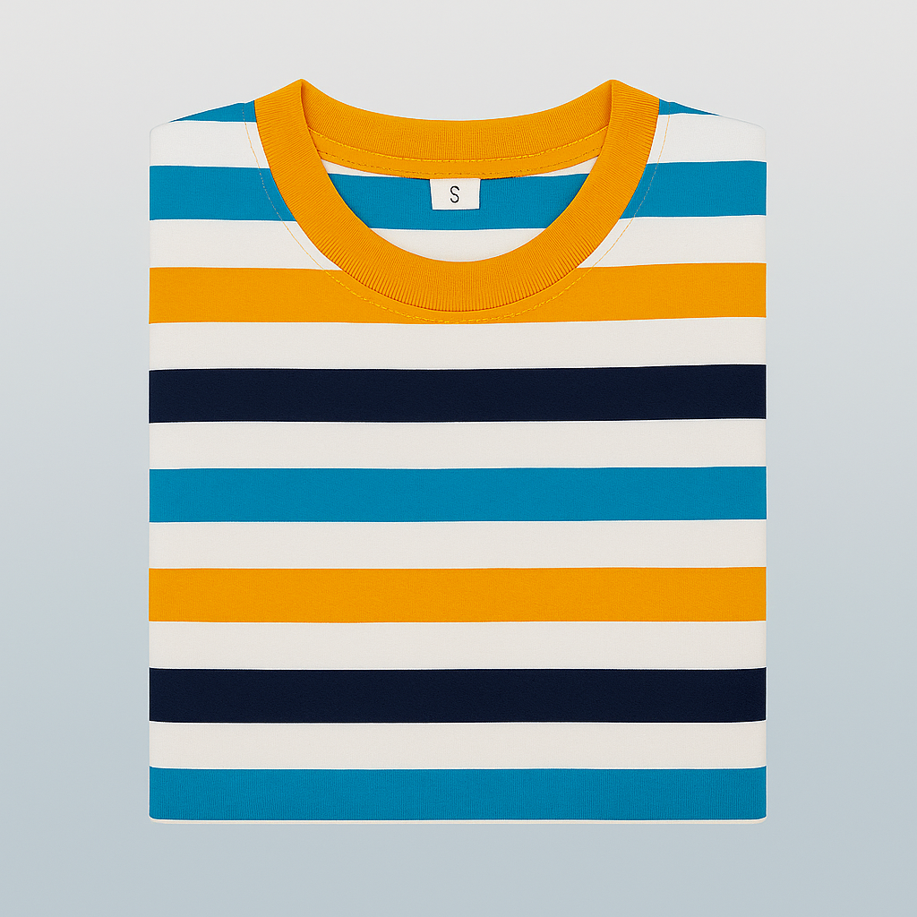 Children’s Cotton Stripe T-Shirt, Multiple Colors, SIZE 2T-5T