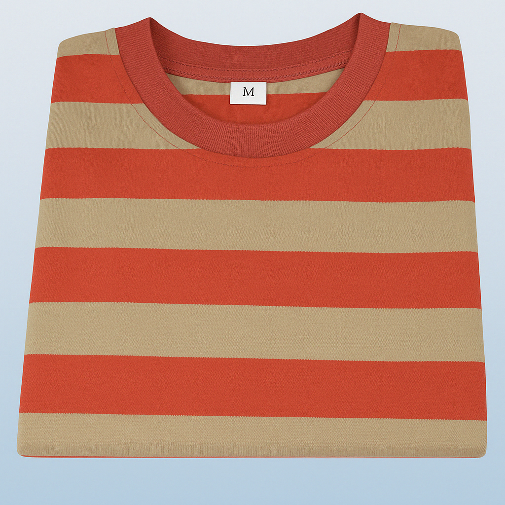 Children’s Striped Cotton T-Shirt, Multiple Colors, SIZE 2T-5T