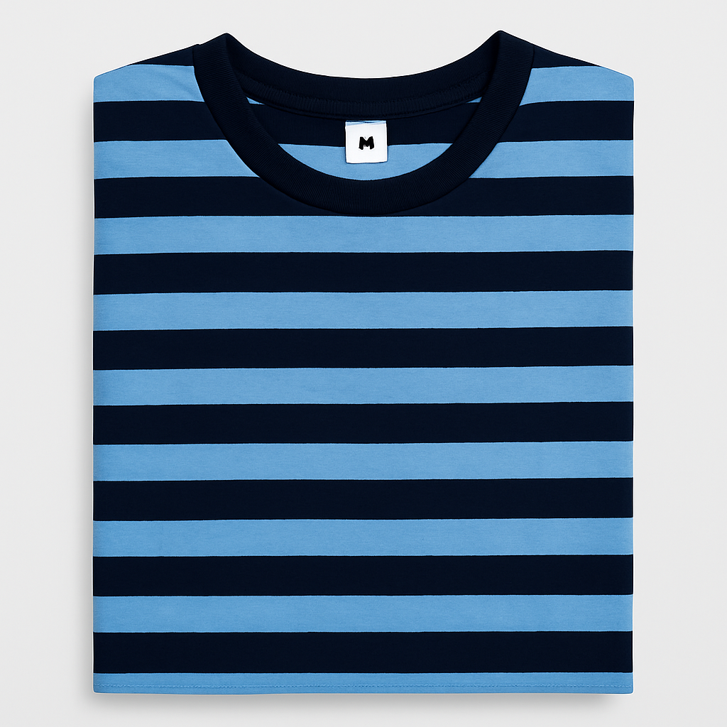 Children’s Cotton Stripe T-Shirt, Multiple Colors, SIZE 2T-5T