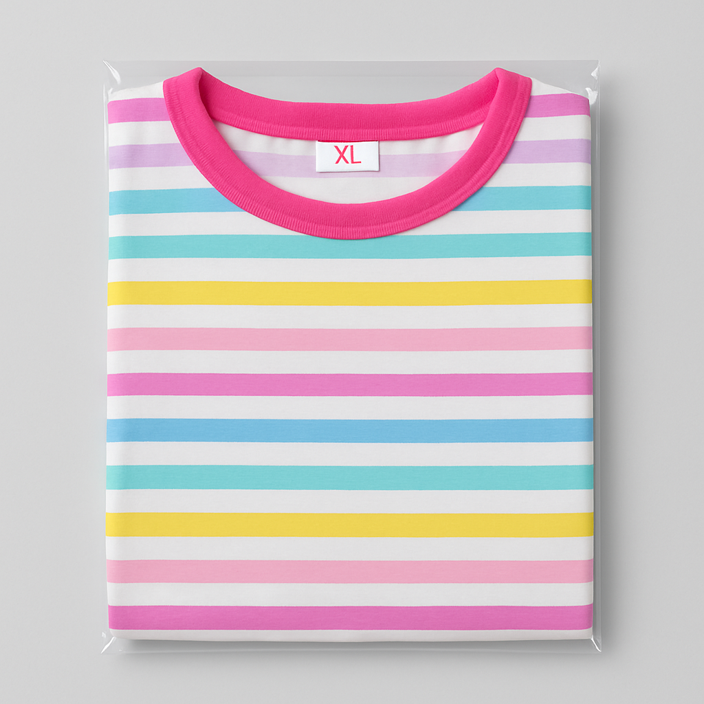 Children’s Cotton Stripe T-Shirt, Multiple Colors, SIZE 2T-5T