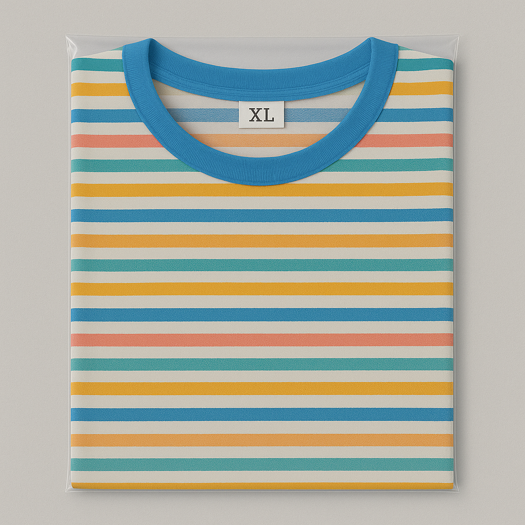 Children’s Cotton Stripe T-Shirt, Multiple Colors, SIZE 2T-5T